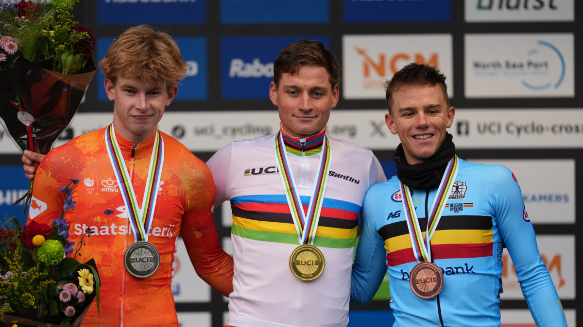 Dans la légende Mathieu van der Poel décroche un 8ème titre mondial élites en cyclo-cross !