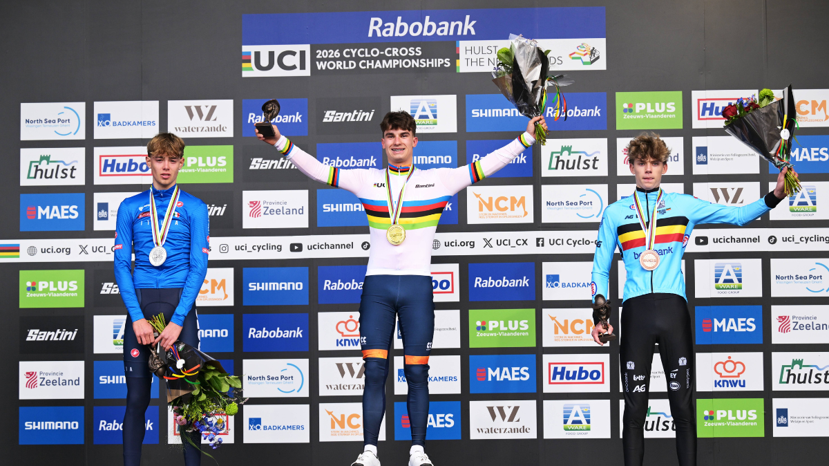 Delano Heeren sacré champion du monde juniors de cyclo-cross au bout d'un final rocambolesque, déception pour Soren Bruyère Joumard