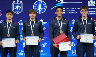 Hiroaki Toto et Mahel Boumaza en patrons 4 titres pour les Bleuets à l'Euro U17 d'escrime