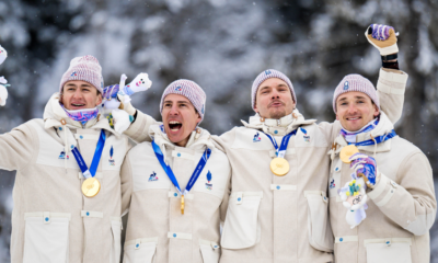 Historiques, les Bleus du biathlon décrochent leur premier titre olympique sur le relais masculin des JO 2026 (2)