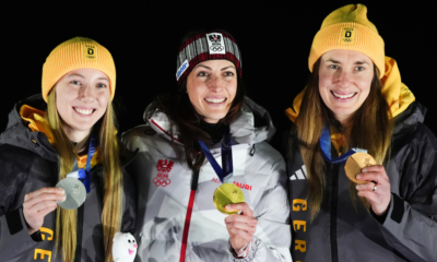 L'Autrichienne Janine Flock domine les Allemandes et remporte l'or sur le skeleton des JO 2026