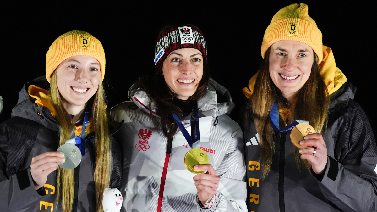 L'Autrichienne Janine Flock domine les Allemandes et remporte l'or sur le skeleton des JO 2026