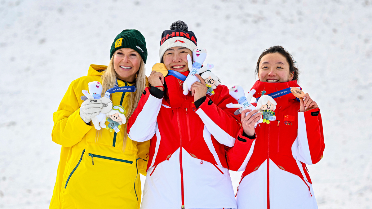La Chinoise Mengtao Xu conserve son titre sur le saut acrobatique des JO 2026