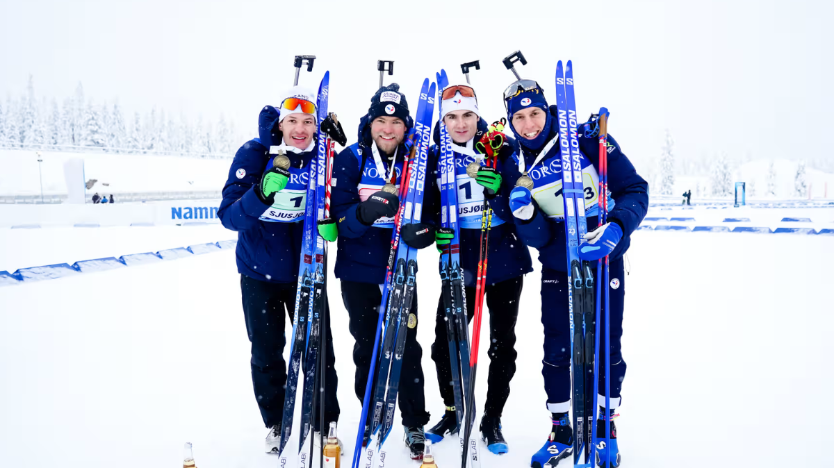 La France en bronze sur le relais hommes des championnats d'Europe de biathlon, la Norvège sacrée (1)