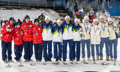 La Slovénie conserve son titre sur l'épreuve mixte de saut à skis des JO 2026, la France rate la finale d'un souffle