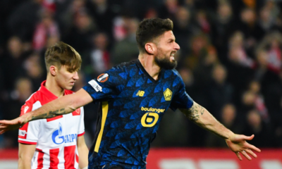 Le LOSC arrache sa qualification pour les 8èmes de la Ligue Europa au bout de la prolongation à Belgrade
