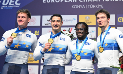 Les Bleus de la vitesse par équipe masculine conserve leur titre européen pour six millièmes !