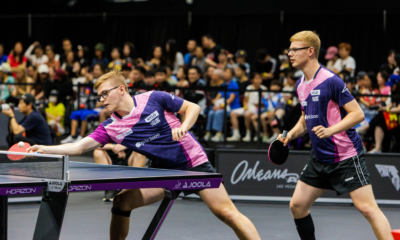 Les frères Lebrun en finale du double au Singapore Smash, fin de parcours pour Esteban Dorr et Florian Bourassaud