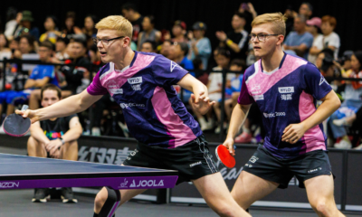 Les frères Lebrun et la paire Dorr-Bourrassaud dans le dernier carré du Singapore Smash, Thibault Poret se paye Dang Qiu