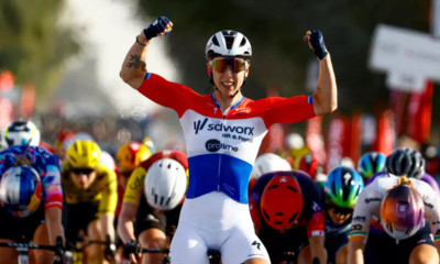 Lorena Wiebes reprend ses bonnes habitudes la Néerlandaise remporte un sprint massif sur la 1ère étape de l'UAE Tour féminin
