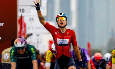 Lorena Wiebes triple la mise au sprint sur la 3ème étape de l'UAE Tour