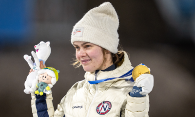 Magnifique doublé pour Anna Odine Strom, qui triomphe sur le concours au grand tremplin des JO 2026