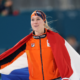 Marijke Groenewoud tire son épingle du jeu et remporte l'or sur la mass start en patinage de vitesse