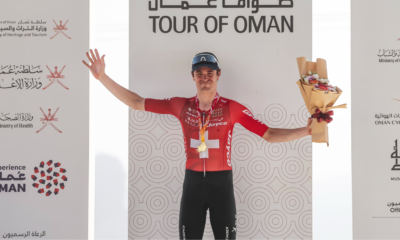 Mauro Schmid fait coup double sur la troisième étape du Tour d'Oman