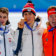 Metoděj Jílek sacré sur le 10000 m des JO 2026 en patinage de vitesse, Timothy Loubineaud au pied du podium