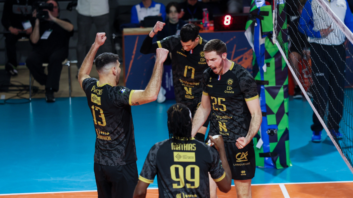 Montpellier fait le travail à Leuven et verra les barrages de la Ligue des champions de volley