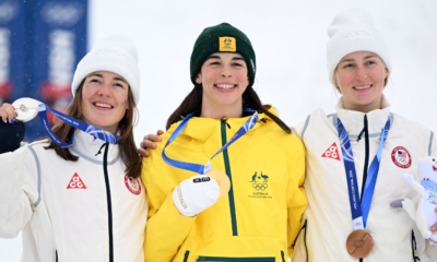 Perrine Laffont au pied du podium des bosses parallèles, Jakara Anthony sacrée championne olympique