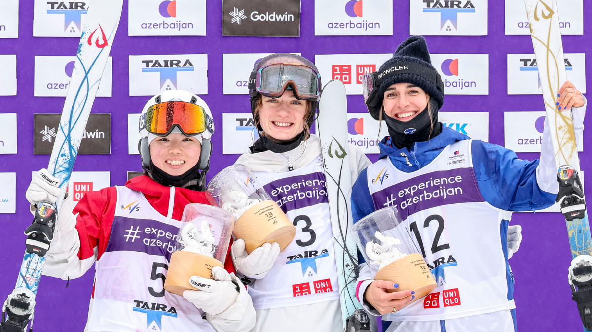 Perrine Laffont confirme sa forme et remonte sur le podium en Coupe du monde au Japon