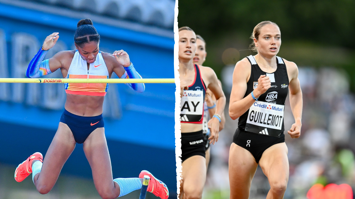 Record de France pour Marie-Julie Bonnin (perche) et Agathe Guillemot (1 500 m)