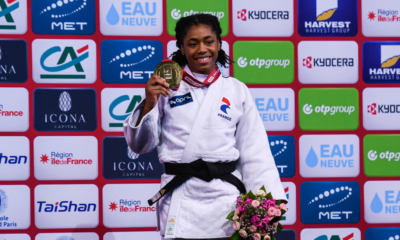Sarah-Léonie Cysique (-57 kg) s’offre une première victoire au Paris Grand Slam, Faïza Mokdar sur le podium