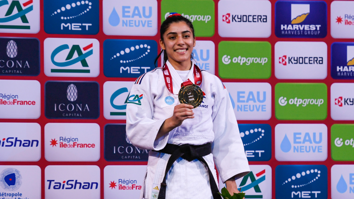 Shirine Boukli (-48 kg) remporte pour la deuxième fois le Paris Grand Slam !