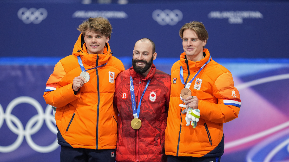Steven Dubois sacré champion olympique sur le 500 m en short-track aux JO 2026