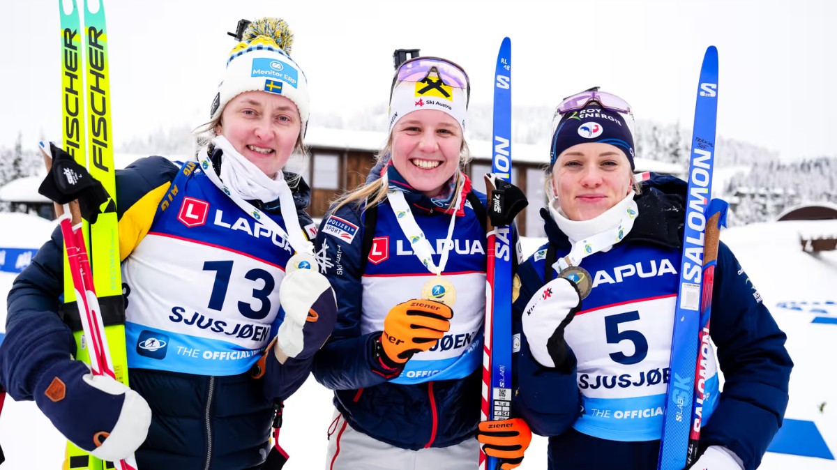 Troisième de la poursuite de Sjusjoen, Sophie Chauveau reprend place sur le podium en IBU Cup