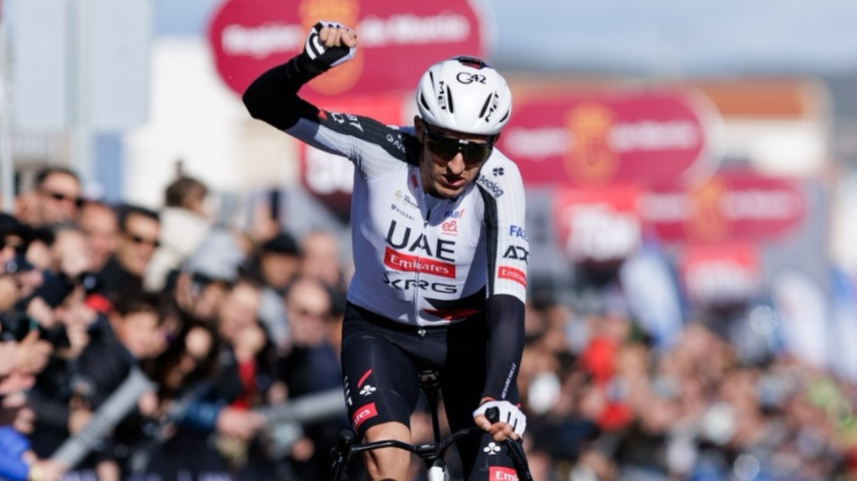 UAE Team Emirates-XRG toujours là Marc Soler remporte en solitaire la première étape du Tour de Murcie