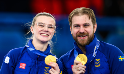 Une finale irrespirable, et l’or pour la Suède face aux États-Unis en curling double mixte (1)