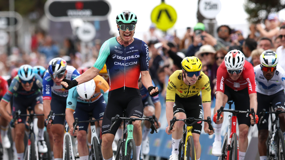 Vainqueur de la Cadel Evans Road Race, Tobias Lund Andresen fait encore gagner Decathlon CMA CGM !