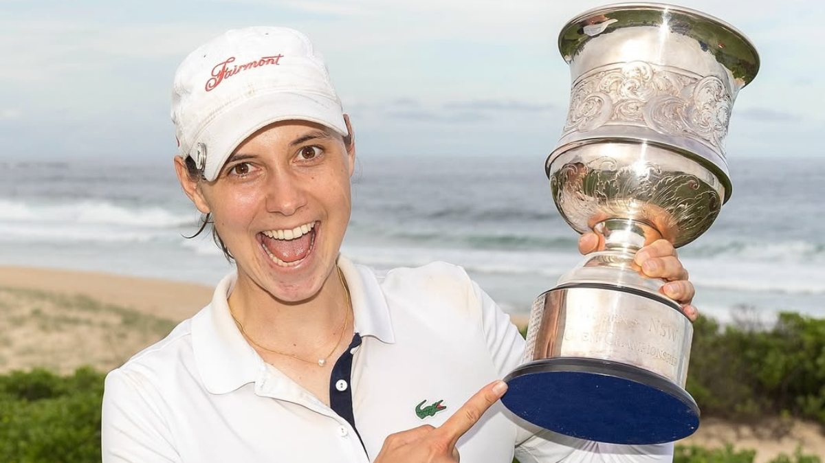 Agathe Laisné remporte le plus grand titre de sa carrière au NSW Women's Open de golf