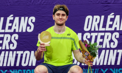 Alex Lanier domine Toma Junior Popov et conserve son titre au Masters d'Orléans de badminton !