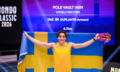 Armand Duplantis roi à domicile le Suédois s'offre un 15ème record du monde au Mondo Classic