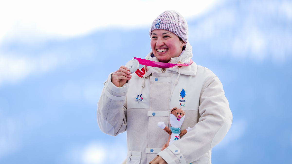 Aurélie Richard s’abonne à l’argent sur le Super combiné des Jeux Paralympiques