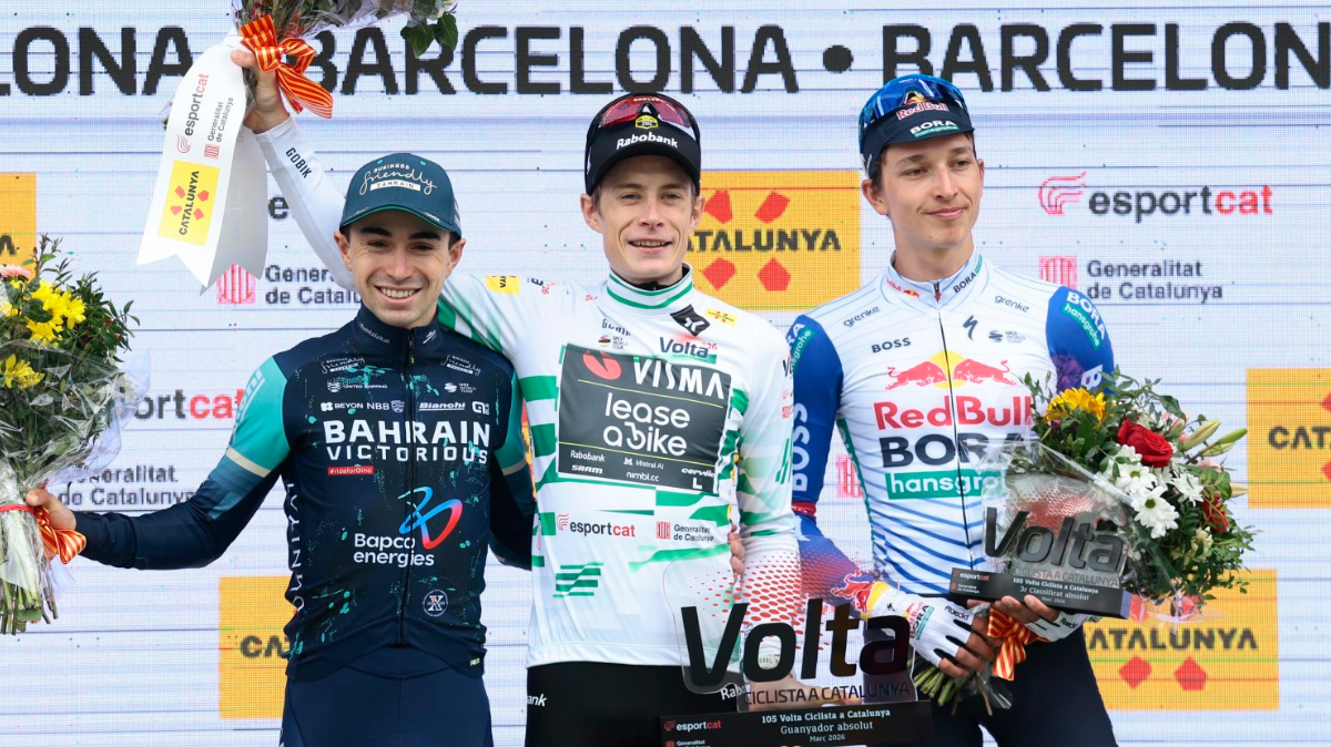 Brady Gilmore prive Dorian Godon du triplé sur la 7ème étape du Tour de Catalogne, le général pour Jonas Vingegaard