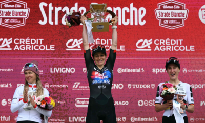 Elise Chabbey remporte les Strade Bianche au terme d'un final d'anthologie