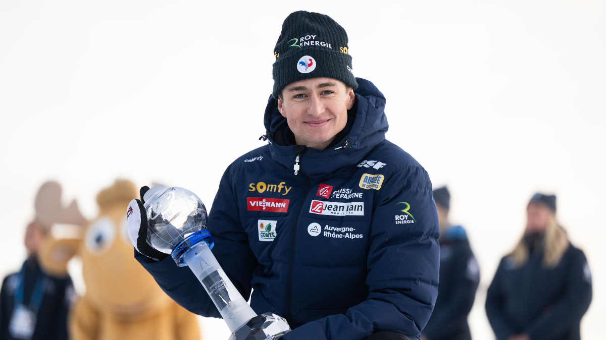 Éric Perrot monte sur le podium du sprint d'Oslo et assure le gros globe de cristal !