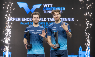 Florian Bourrassaud et Esteban Dorr s'offrent un deuxième titre en 2026 au WTT Contender de Tunis