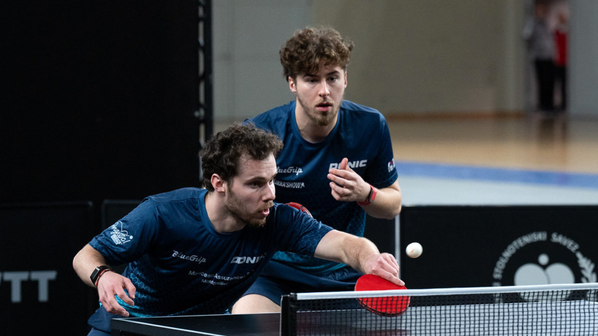 Florian Bourrassaud et Esteban Dorr s'offrent un deuxième titre en 2026 au WTT Contender de Tunis