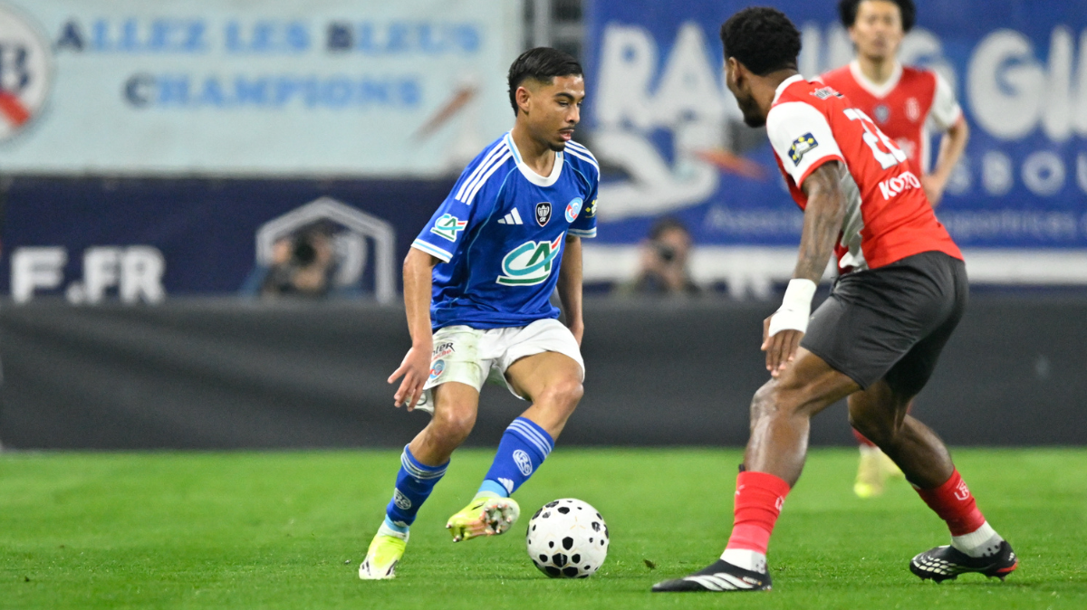 Gessime Yassine a fait feu de tout bois pour sa première titularisation avec Strasbourg