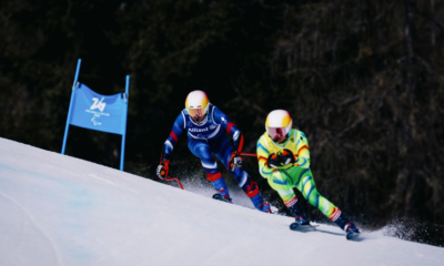 Johannes Aigner triple la mise sur le géant déficients visuels des Jeux Paralympiques, Hyacinthe Deleplace au tapis