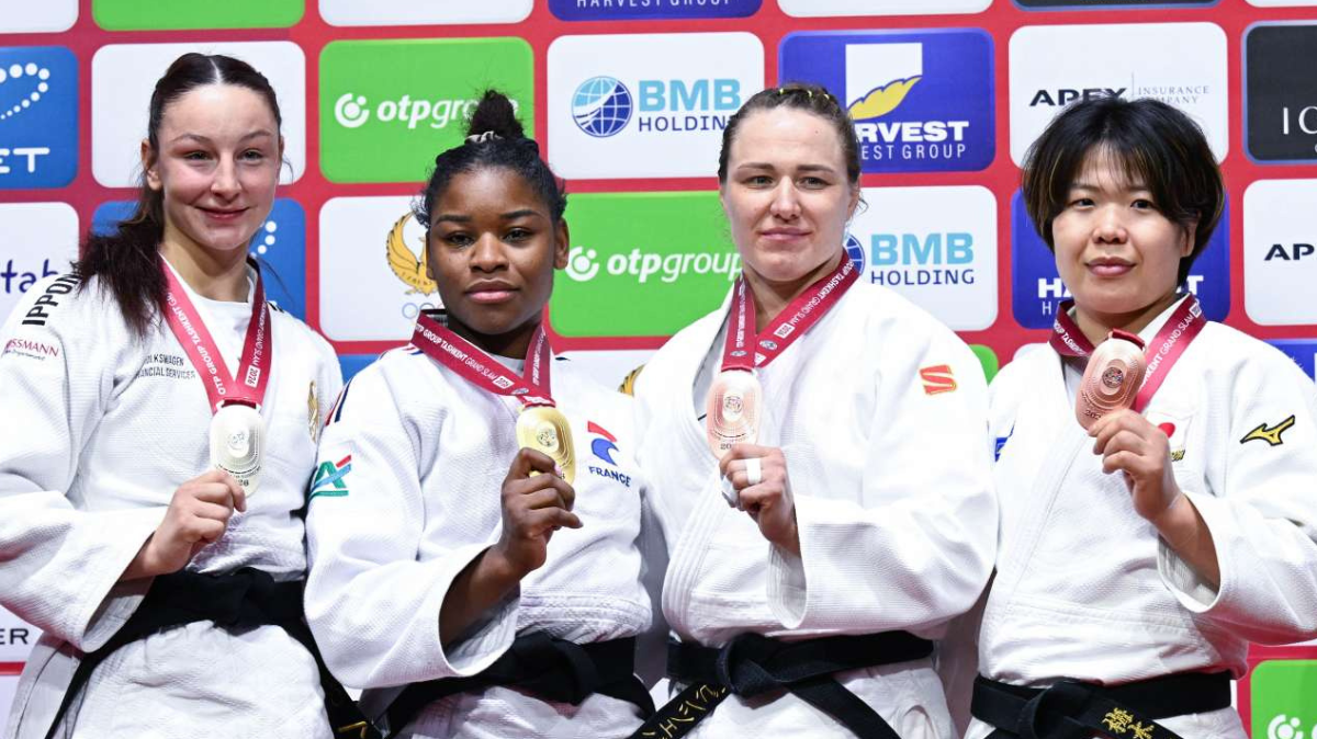 Kaila Issoufi (-78 kg) sacrée pour la première fois en Grand Slam à Tachkent !