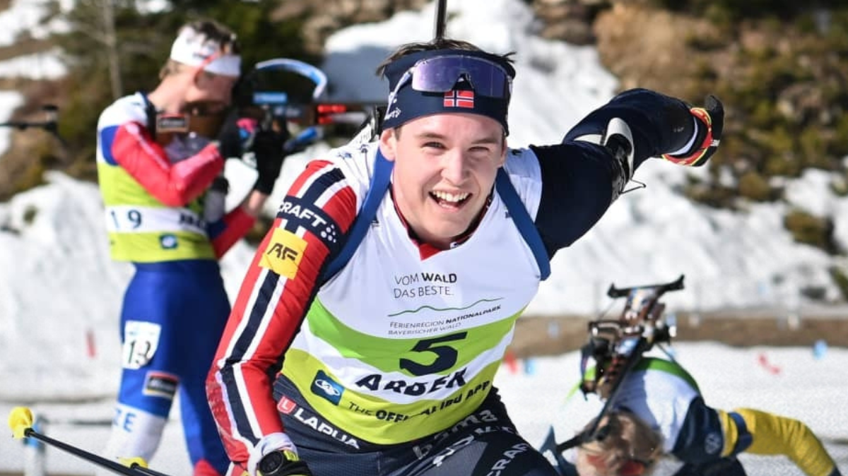 Kasper Kalkenberg conserve son titre sur la mass start 60 juniors des Mondiaux, les Bleuets hors du podium