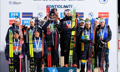 La Norvège renverse la France sur le relais hommes de Kontiolahti