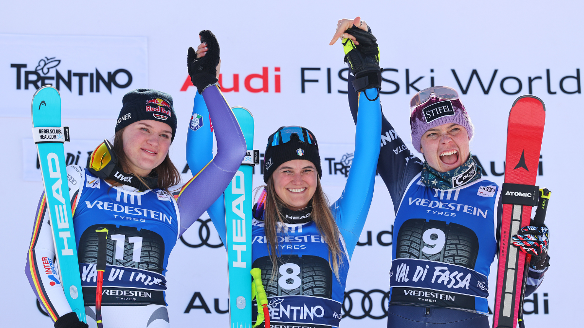 Laura Pirovano brille sur la descente de Val di Fassa et s’offre une première victoire en Coupe du monde