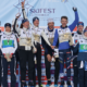 Le relais U23 mixte français de ski de fond sacré champion du monde !