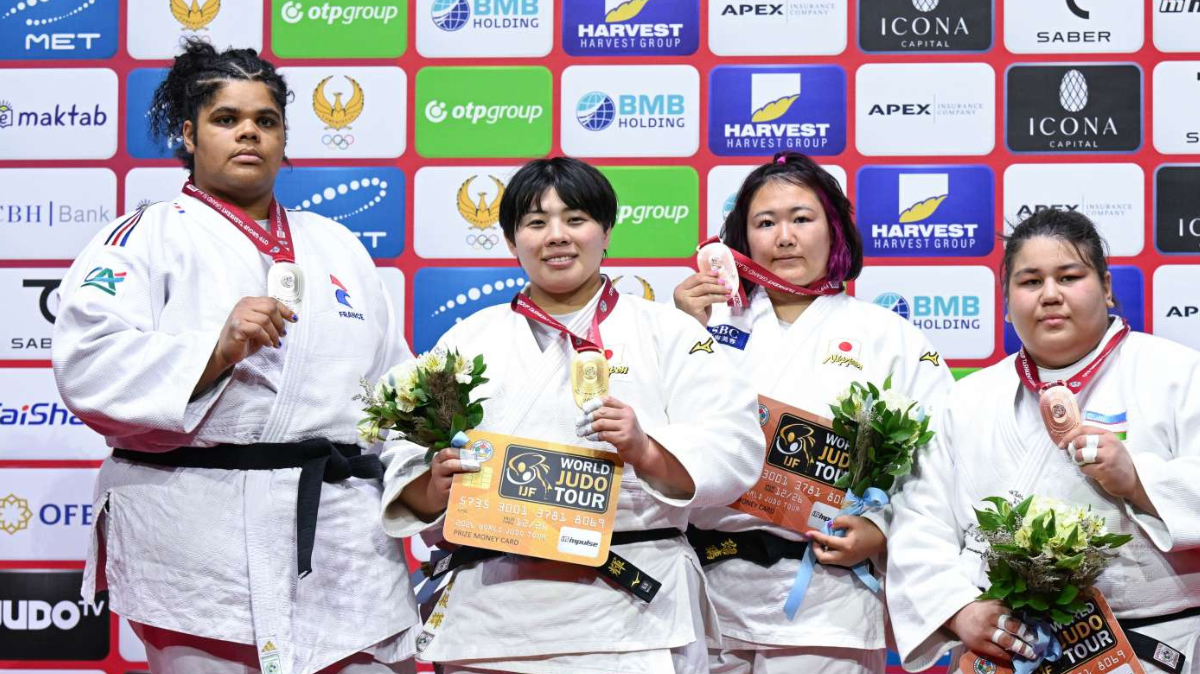 Léa Fontaine (+78 kg) échoue en finale du Grand Slam de Tachkent contre Akira Sone