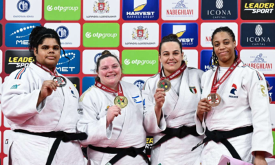 Léa Fontaine en argent, Célia Cancan en bronze les Bleues s’offrent un double podium au Grand Slam de Tbilissi chez les +78 kg