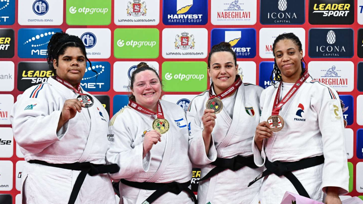 Léa Fontaine en argent, Célia Cancan en bronze les Bleues s’offrent un double podium au Grand Slam de Tbilissi chez les +78 kg