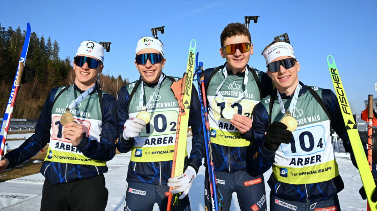 Les Bleuets champions du monde sur le relais juniors des Mondiaux 2026 ! (1)